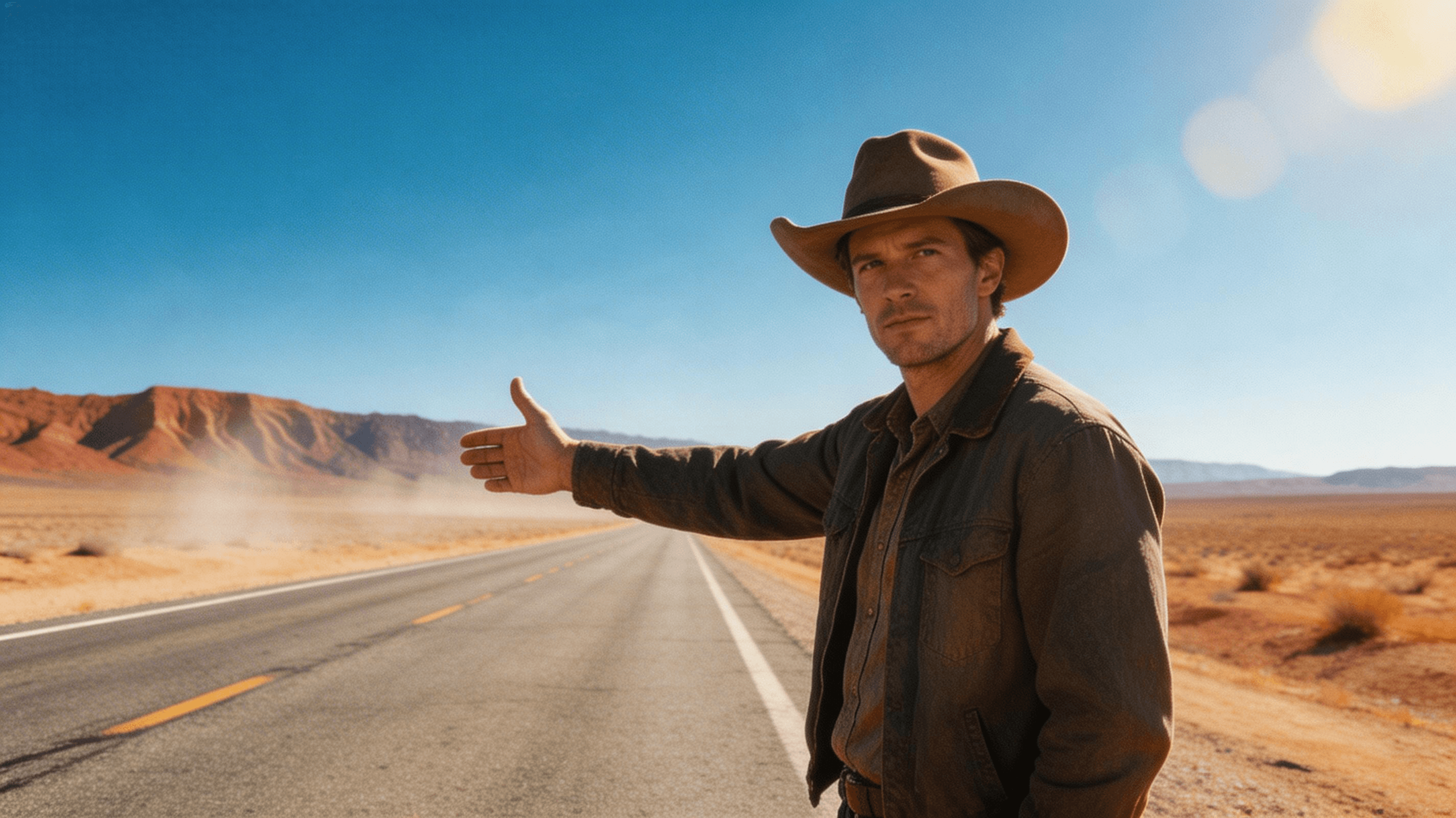 Seedream 5.0 — Hitchhiker